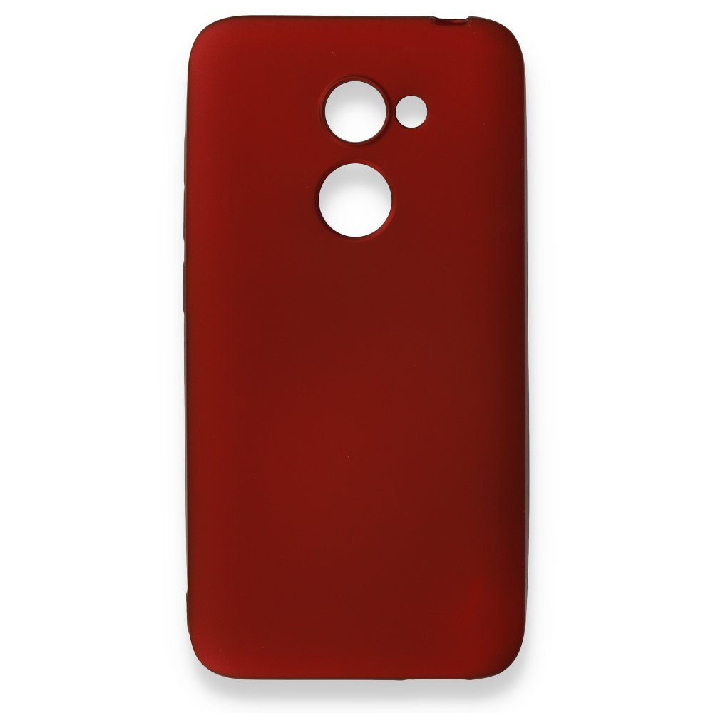 Newface Alcatel A3 Kılıf First Silikon - Bordo