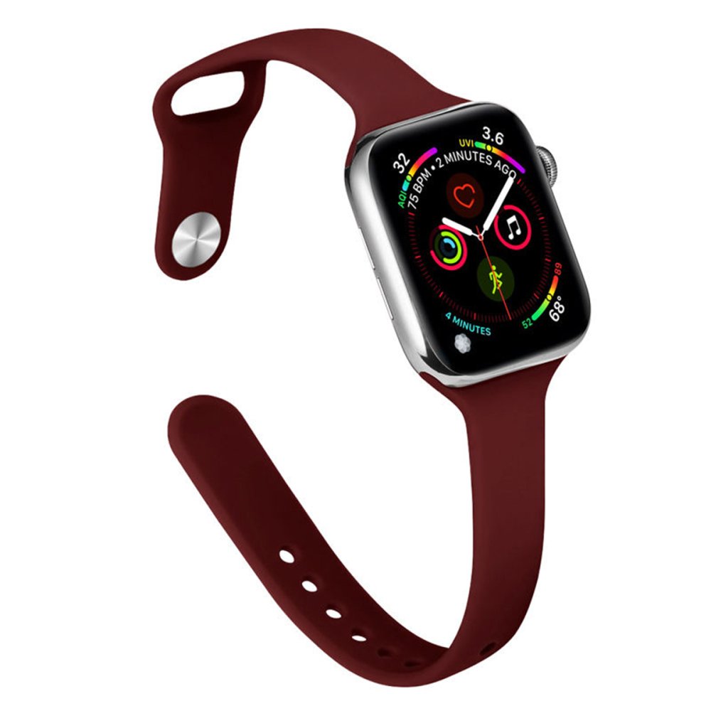 Newface Apple Watch 44mm Klasik Kordon - Bordo