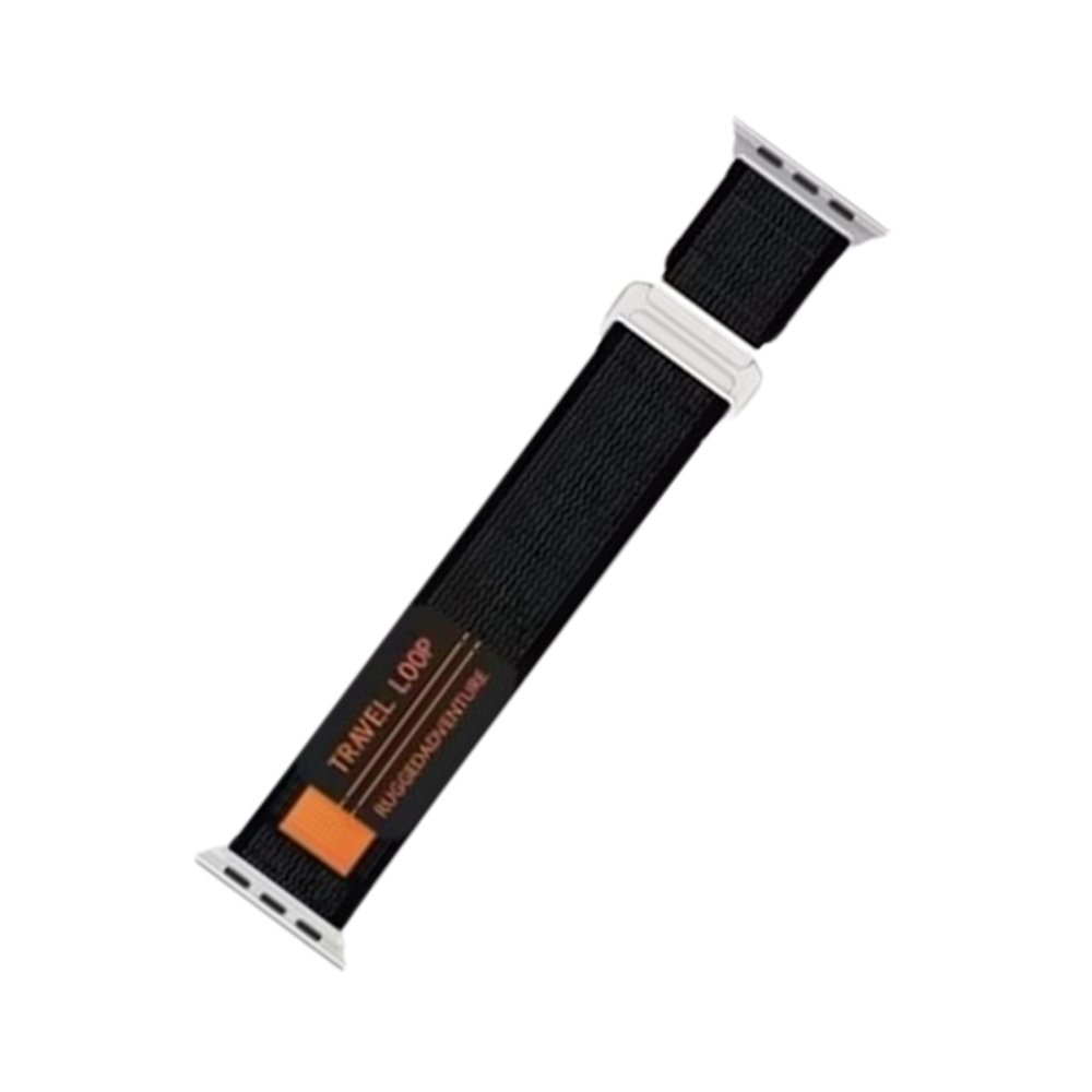 Newface Apple Watch 42mm Alice Kumaş Kordon - Siyah