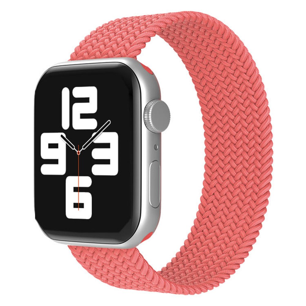 Newface Apple Watch 44mm Ayarlı Solo Silikon Kordon - Pembe