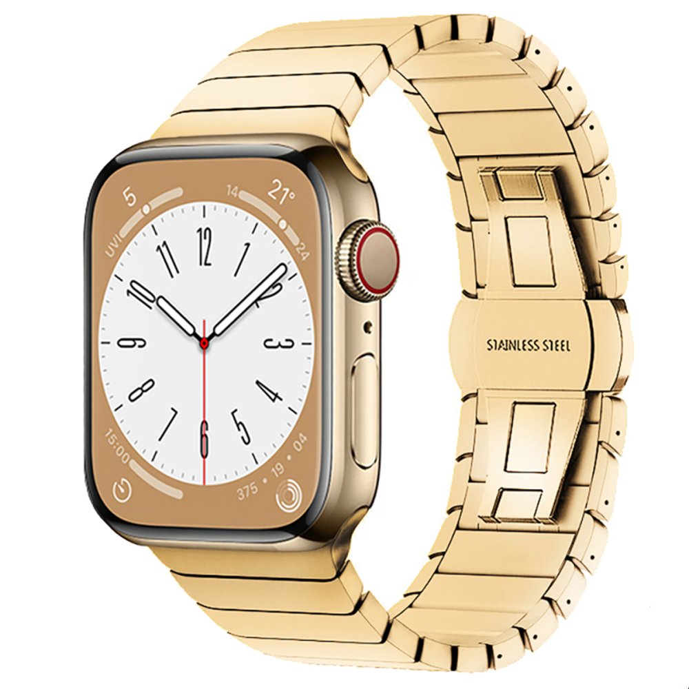 Newface Apple Watch 42mm KR413 Fine Steel Kordon - Gold