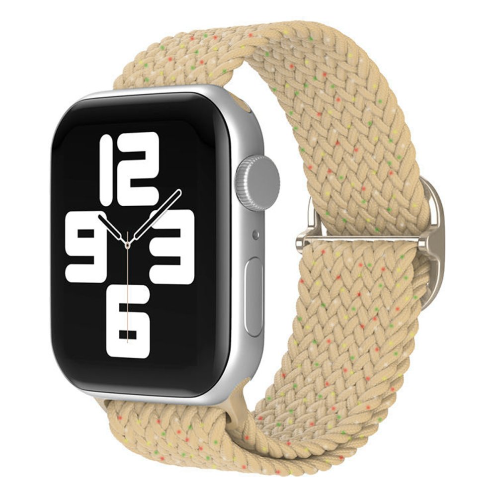 Newface Apple Watch 42mm Star Kordon - Benekli Krem