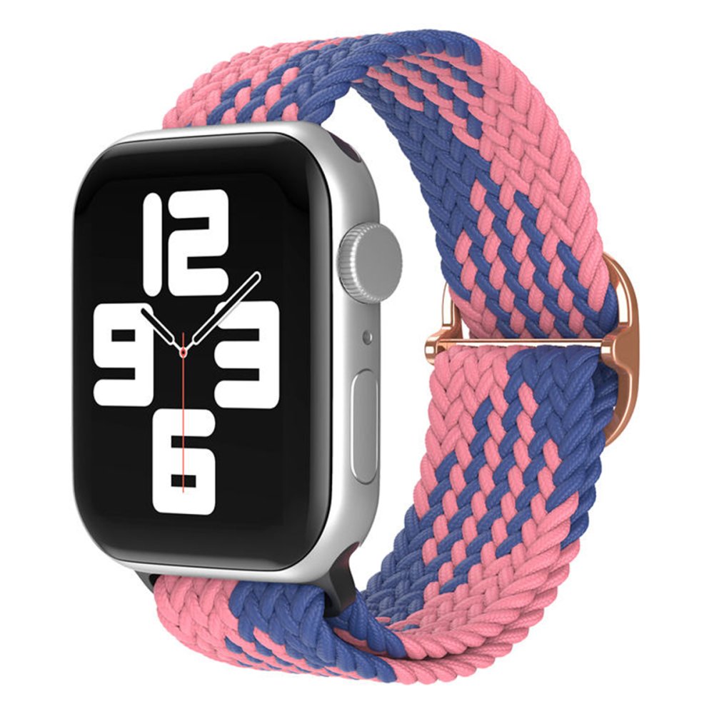 Newface Apple Watch 42mm Star Kordon - Pembe-Mavi