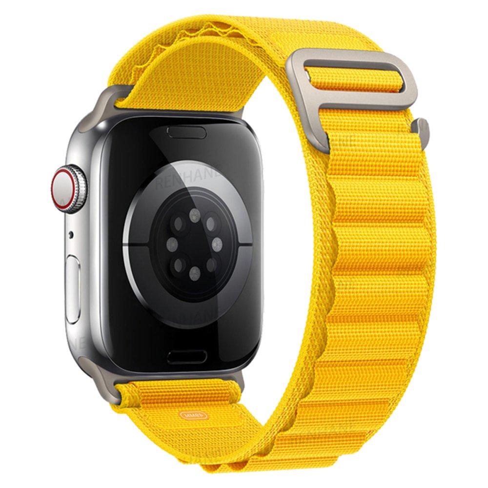 Newface Apple Watch 45mm Mountain Kordon - Sarı