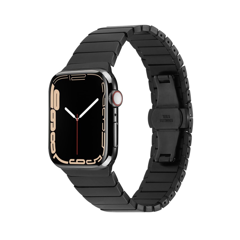 Newface Apple Watch Ultra 49mm KR400 Metal Kordon - Siyah