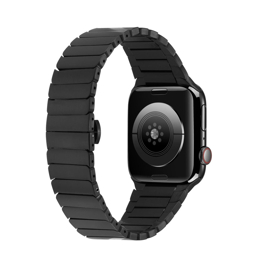 Newface Apple Watch Ultra 49mm KR400 Metal Kordon - Siyah
