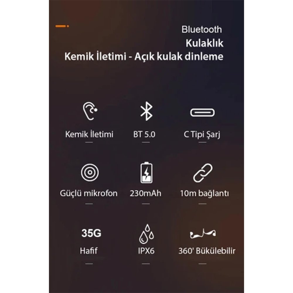 Newface AS10 Plus Suya Dayanıklı Bluetooth Kulaklık - Kırmızı