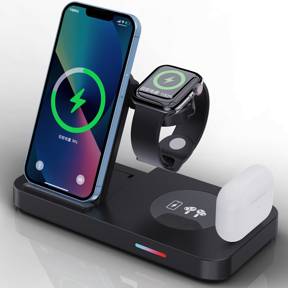 Newface B19H Huawei Kablosuz Şarj Masaüstü Set - Siyah