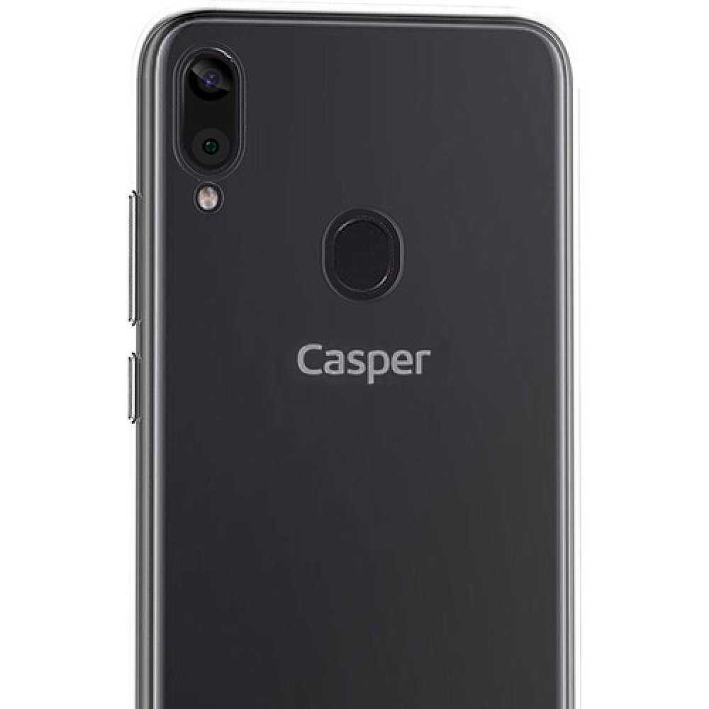 Newface Casper Via E3 Kılıf Lüx Şeffaf Silikon - Şeffaf