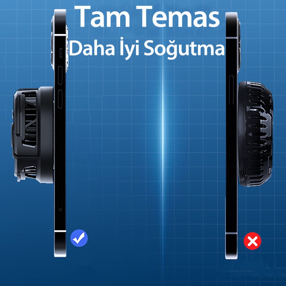 Newface CX02 Radyatör Telefon Soğutucu Fan