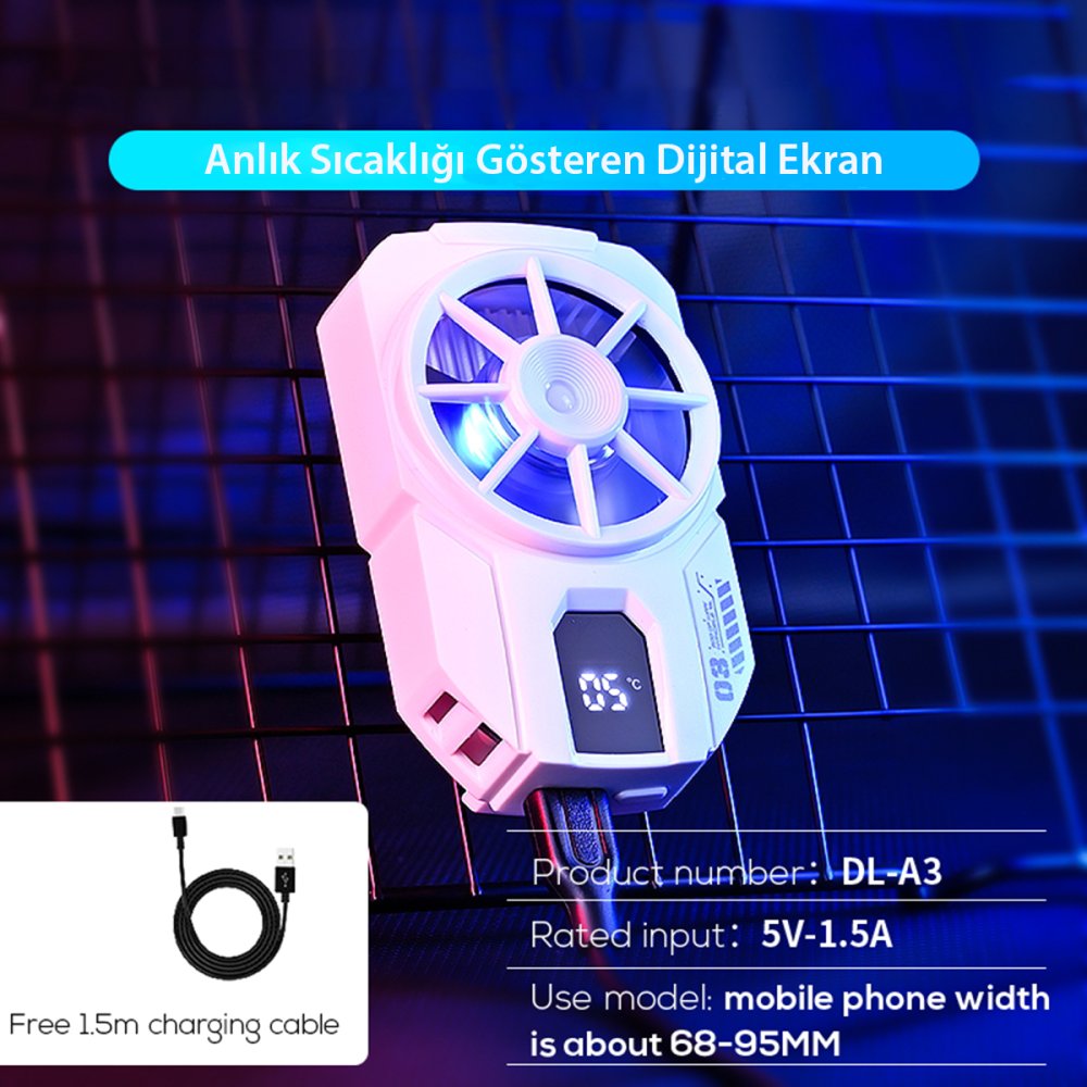 Newface DL-A3 Radyatör Telefon Soğutucu Fan