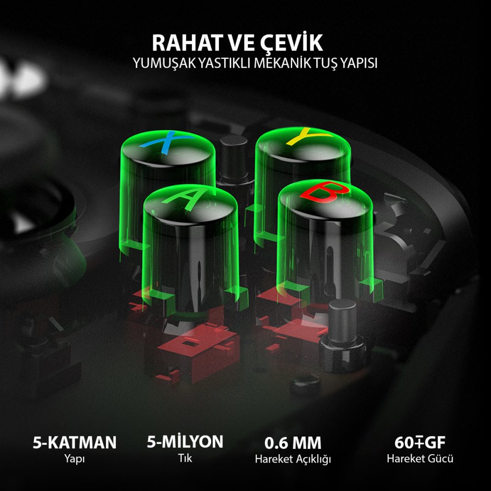 Newface Gamesir G7 Oyun Konsolu - Siyah