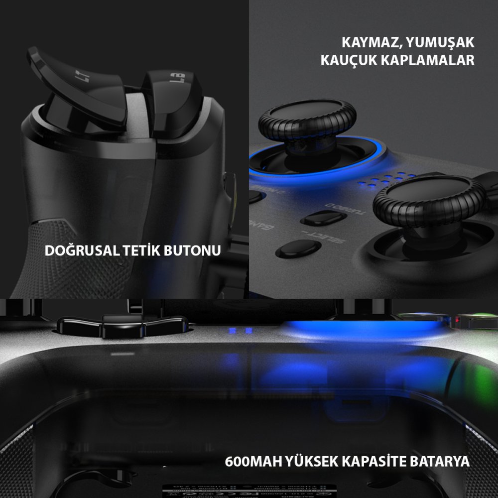 Newface Gamesir T4 Pro Oyun Konsolu - Siyah