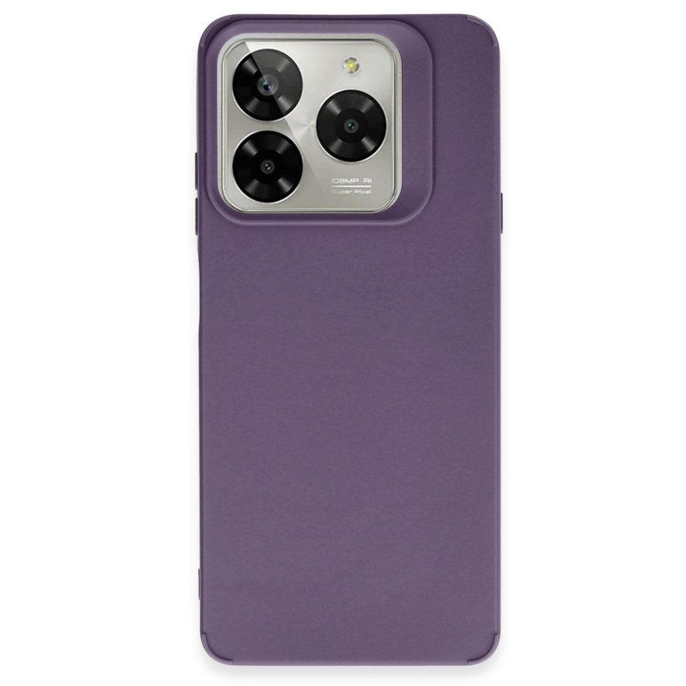 Newface General Mobile Era 50 Kılıf Petro Silikon - Mürdüm