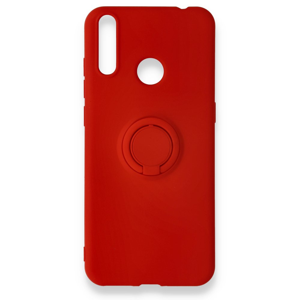 Newface General Mobile GM 10 Kılıf Viktor Yüzüklü Silikon - Kırmızı