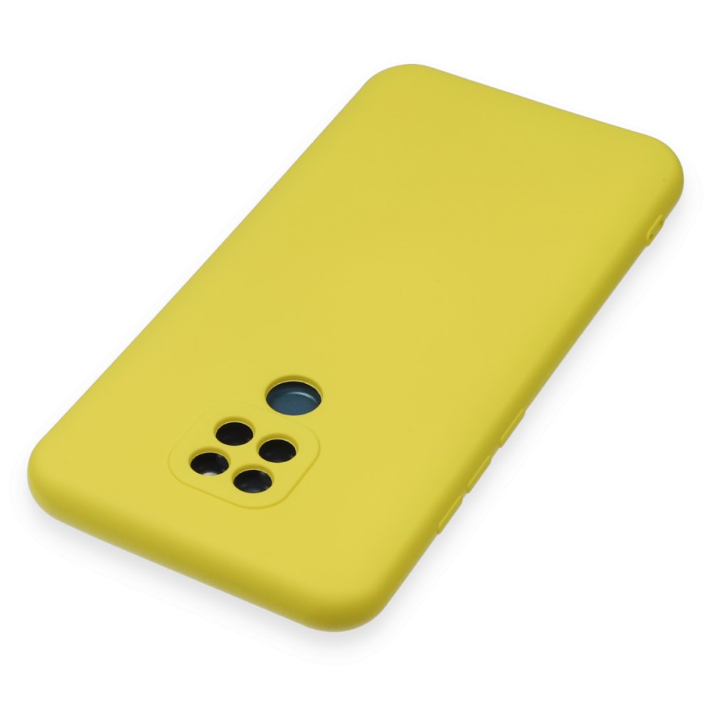 Newface General Mobile GM 20 Kılıf Nano içi Kadife Silikon - Sarı