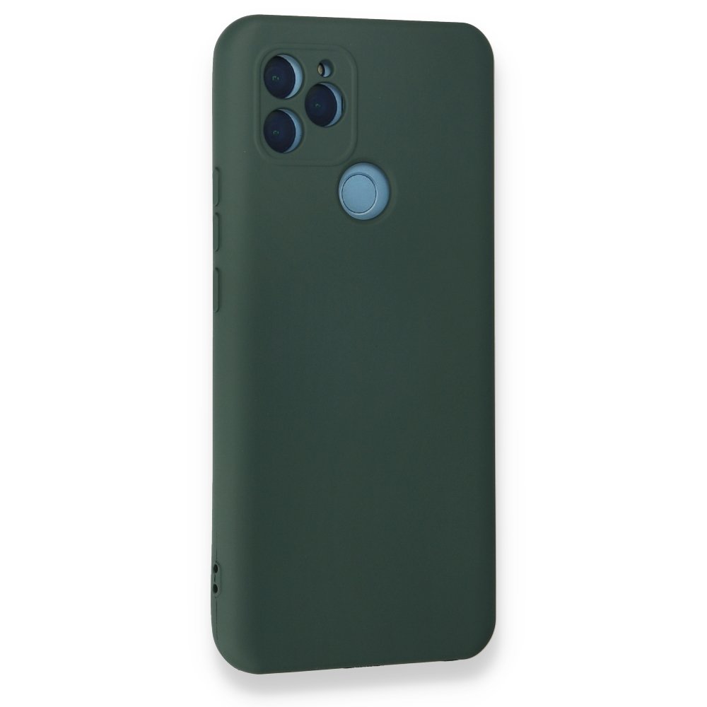Newface General Mobile GM 21 Kılıf Nano içi Kadife  Silikon - Koyu Yeşil