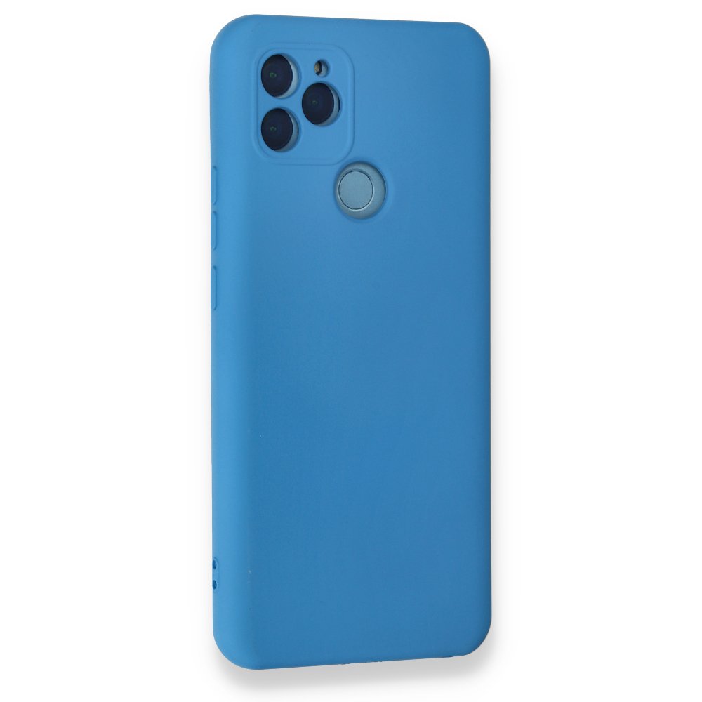 Newface General Mobile GM 21 Kılıf Nano içi Kadife Silikon - Mavi