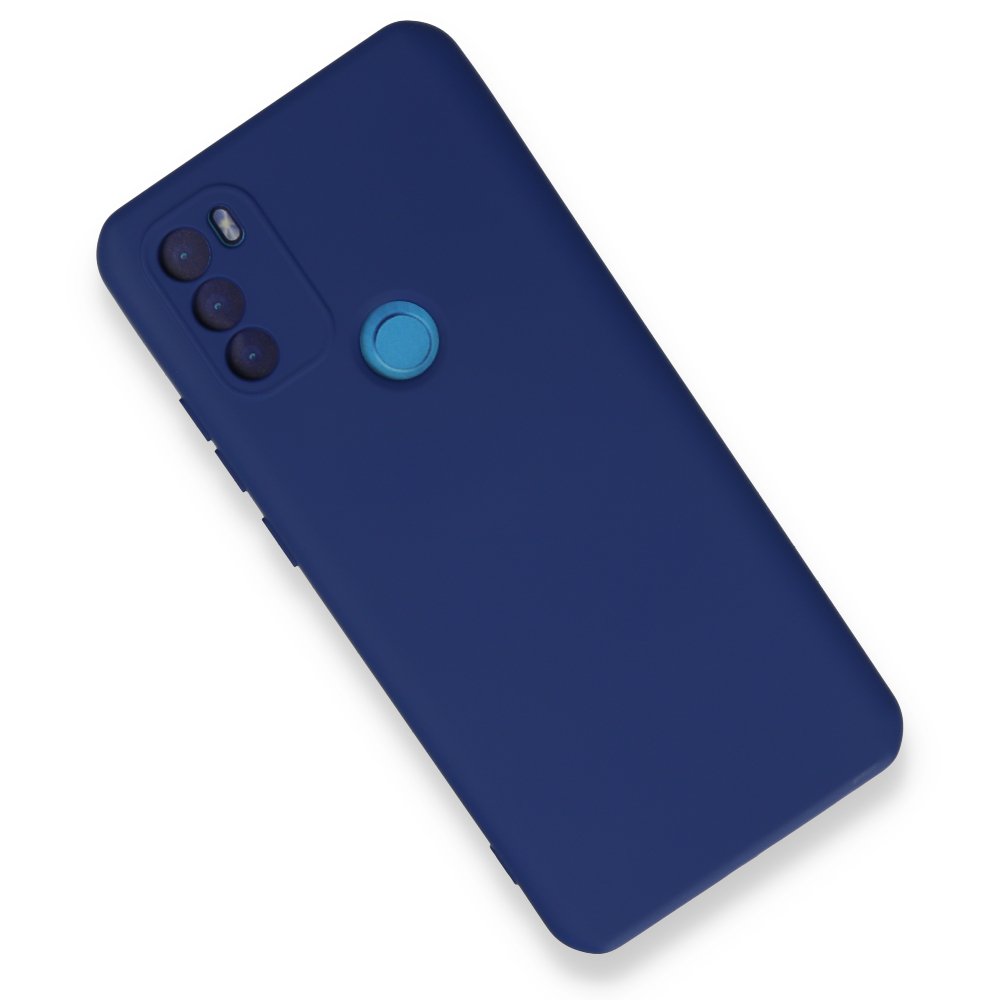 Newface General Mobile GM 21 Plus Kılıf Nano içi Kadife  Silikon - Koyu Mavi