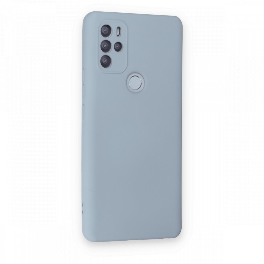 Newface Omix X300 Kılıf Nano içi Kadife Silikon - Buz Mavisi