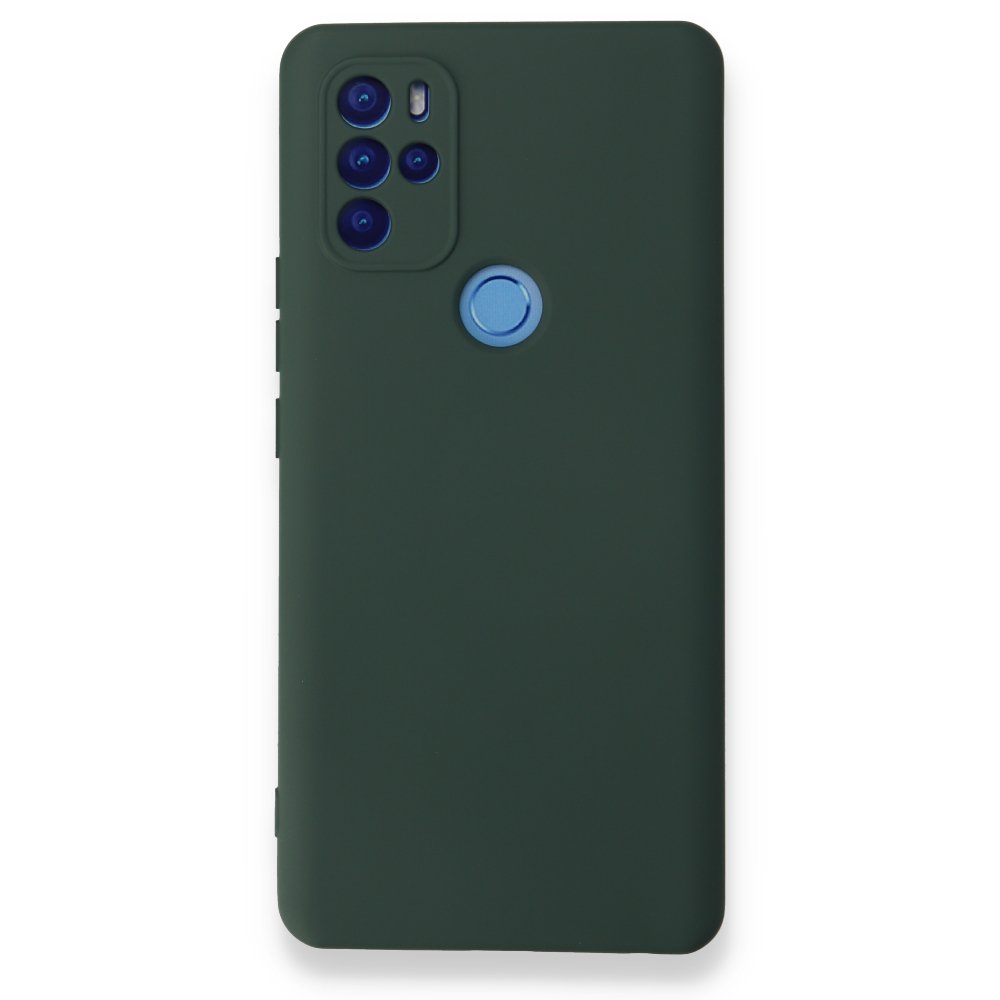 Newface Omix X500 Kılıf Nano içi Kadife  Silikon - Koyu Yeşil