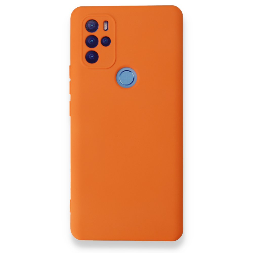 Newface Omix X500 Kılıf Nano içi Kadife Silikon - Turuncu
