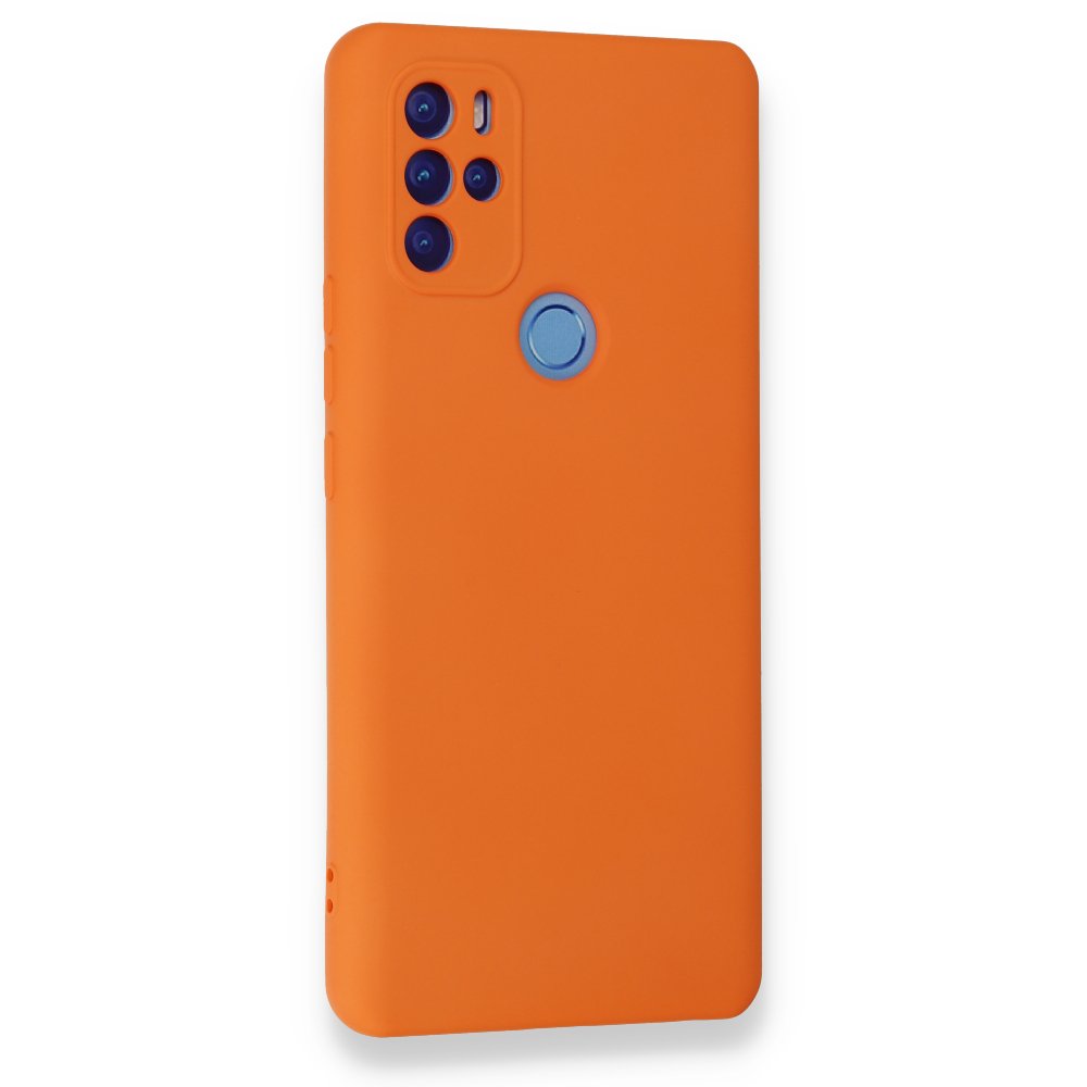 Newface Omix X500 Kılıf Nano içi Kadife Silikon - Turuncu
