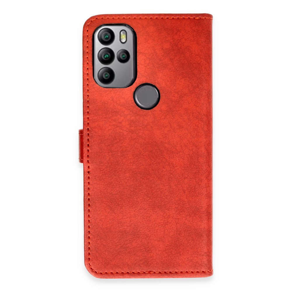 Newface General Mobile GM 21 Pro Kılıf Trend S Plus Kapaklı Kılıf - Kırmızı