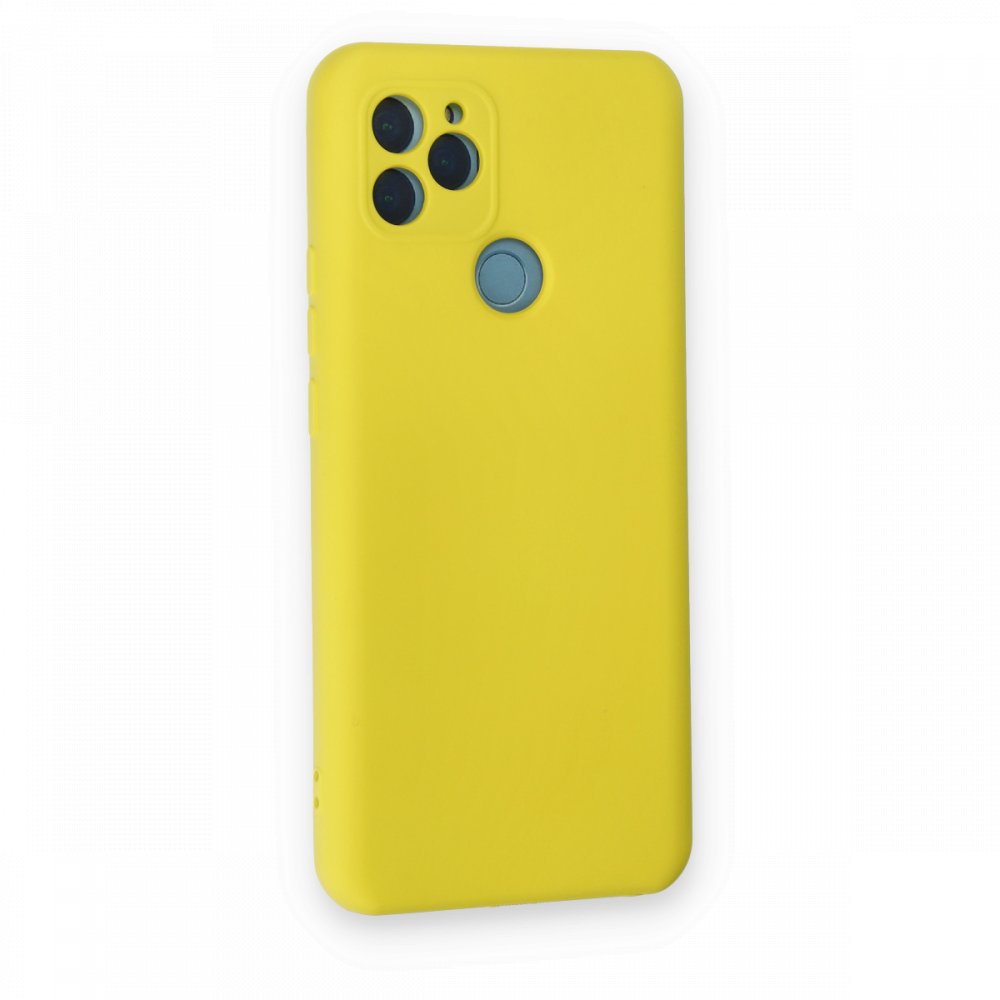 Newface General Mobile GM 22 Kılıf Nano içi Kadife Silikon - Sarı