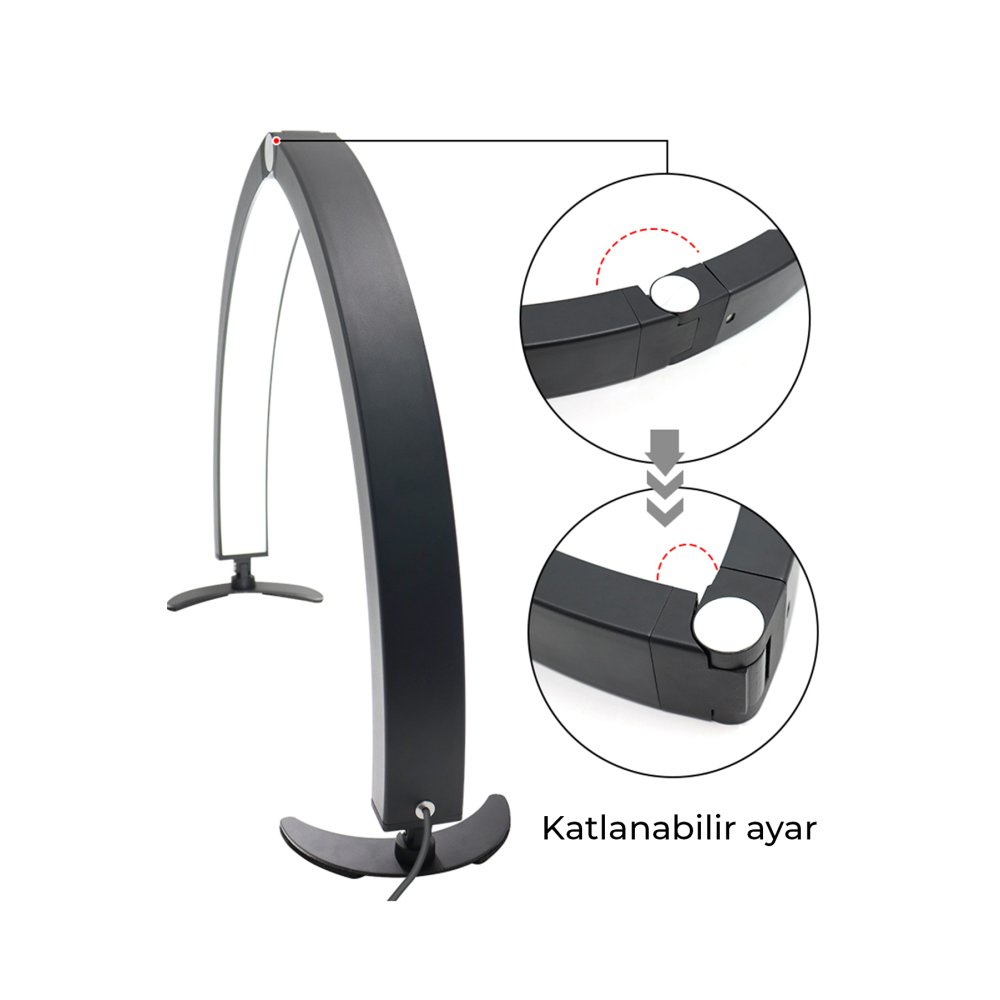 Newface HD-M10X 73cm Güzellik Bakım Işığı - Siyah