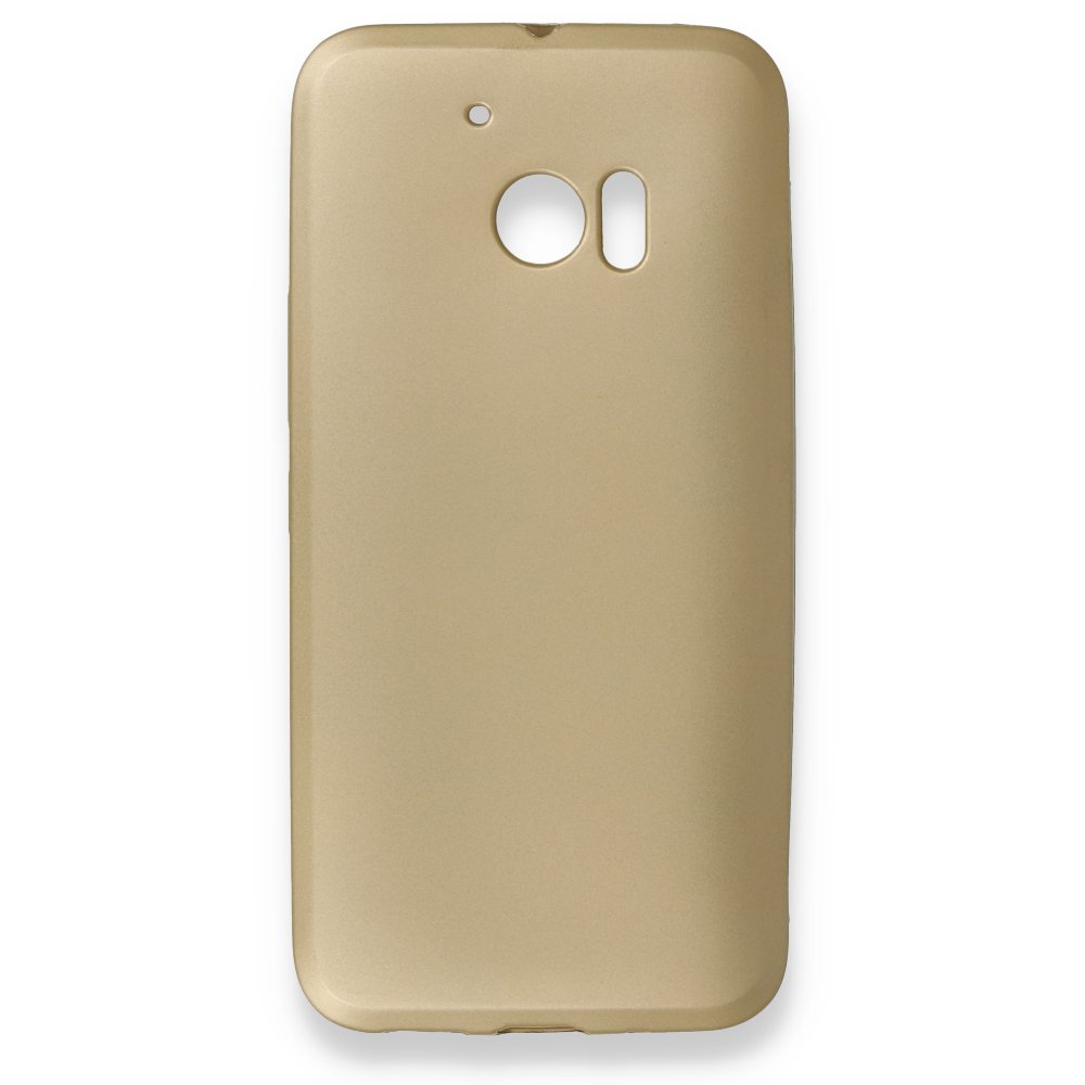 Newface HTC M10 Kılıf First Silikon - Gold