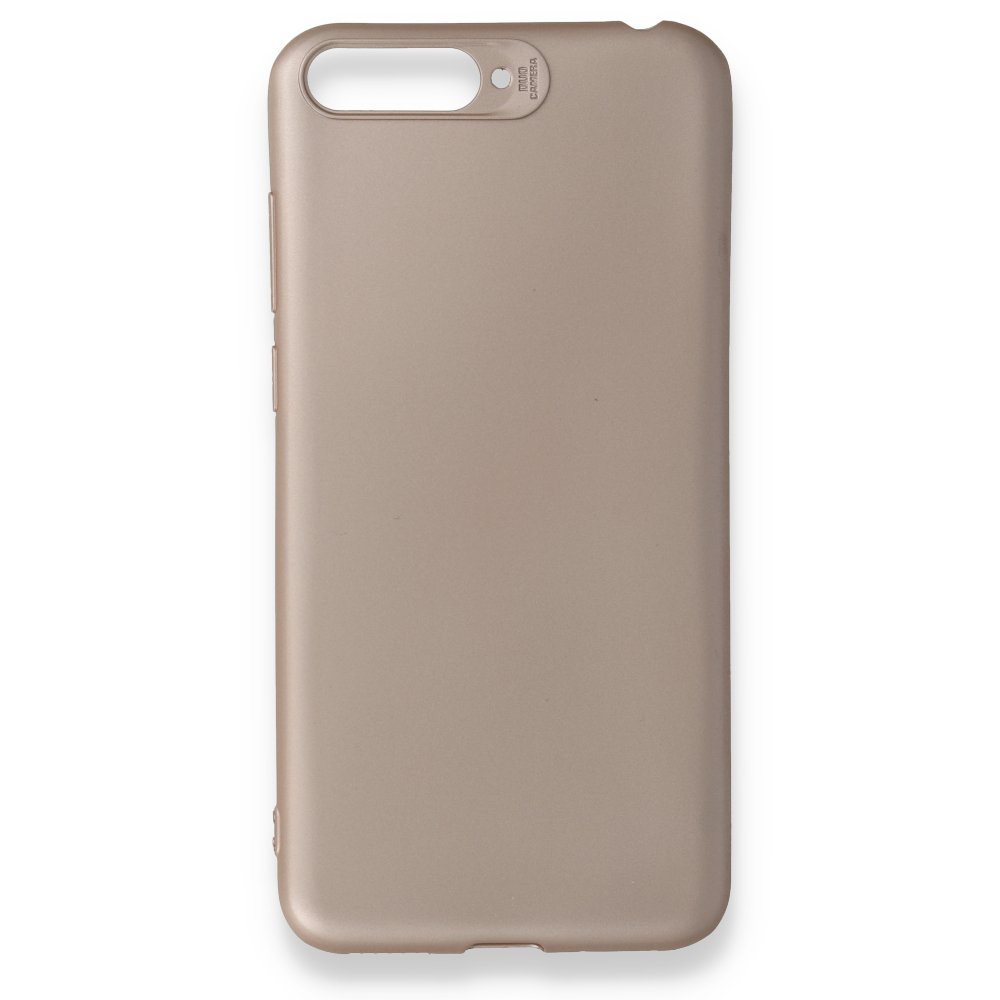 Newface Huawei Honor 7A Kılıf First Silikon - Rose Gold