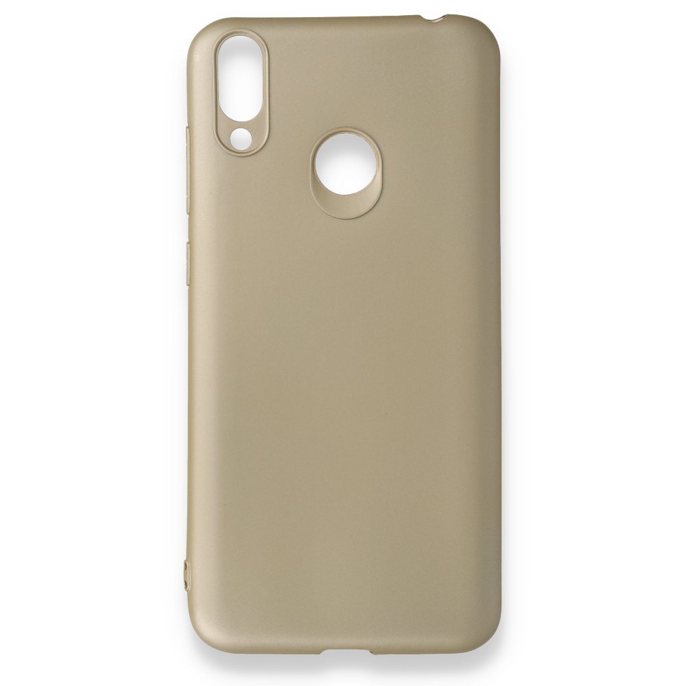 Newface Huawei Honor 8C Kılıf First Silikon - Gold