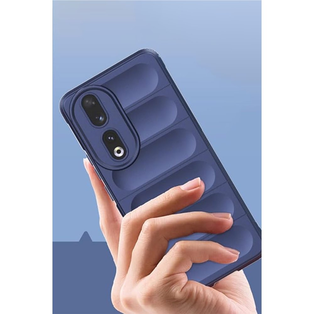 Newface Huawei Honor 90 Kılıf Optimum Silikon - Sky Blue