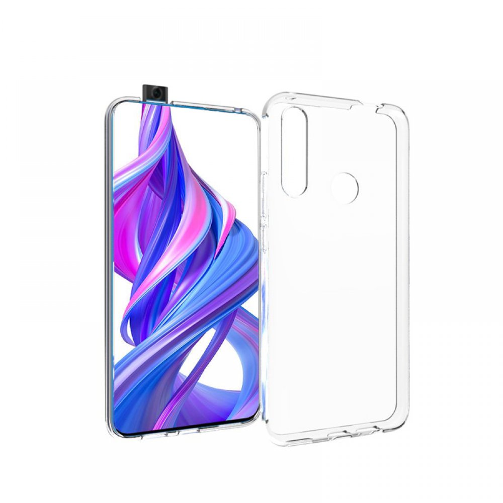 Newface Huawei Honor 9X Kılıf Lüx Şeffaf Silikon