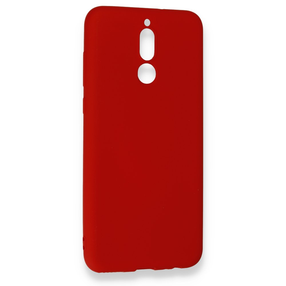 Newface Huawei Mate 10 Lite Kılıf Nano içi Kadife  Silikon - Kırmızı