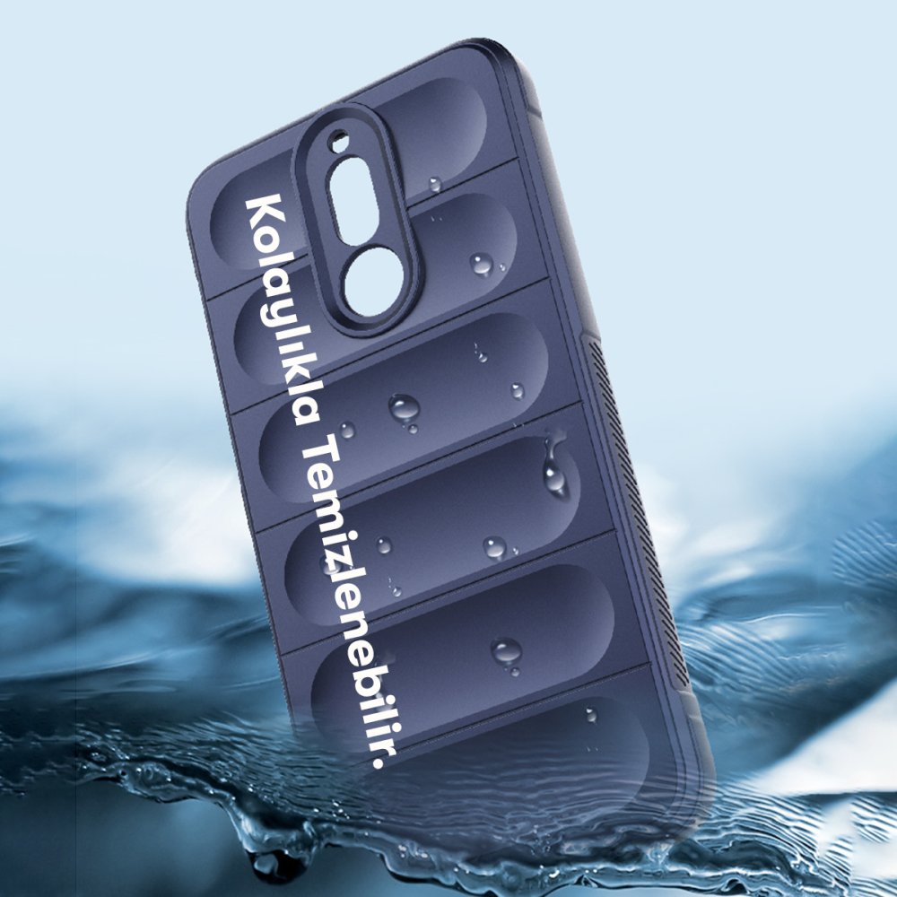 Newface Huawei Mate 10 Lite Kılıf Optimum Silikon - Mor