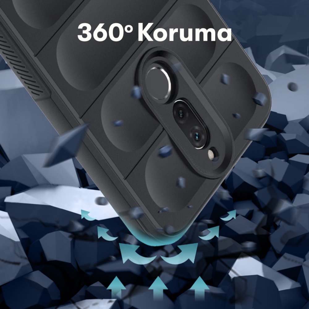Newface Huawei Mate 10 Lite Kılıf Optimum Silikon - Sky Blue