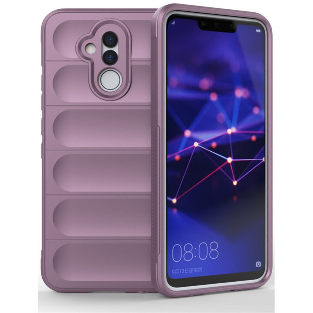 Newface Huawei Mate 20 Lite Kılıf Optimum Silikon - Mor