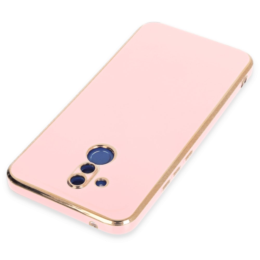Newface Huawei Mate 20 Lite Kılıf Volet Silikon - Pembe
