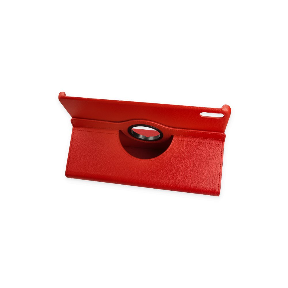 Newface Huawei MatePad 11 10.9 Kılıf 360 Tablet Deri Kılıf - Kırmızı