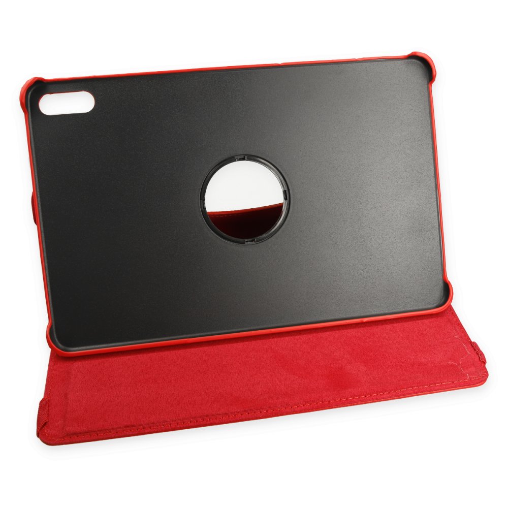 Newface Huawei MatePad 11.5 Kılıf 360 Tablet Deri Kılıf - Kırmızı