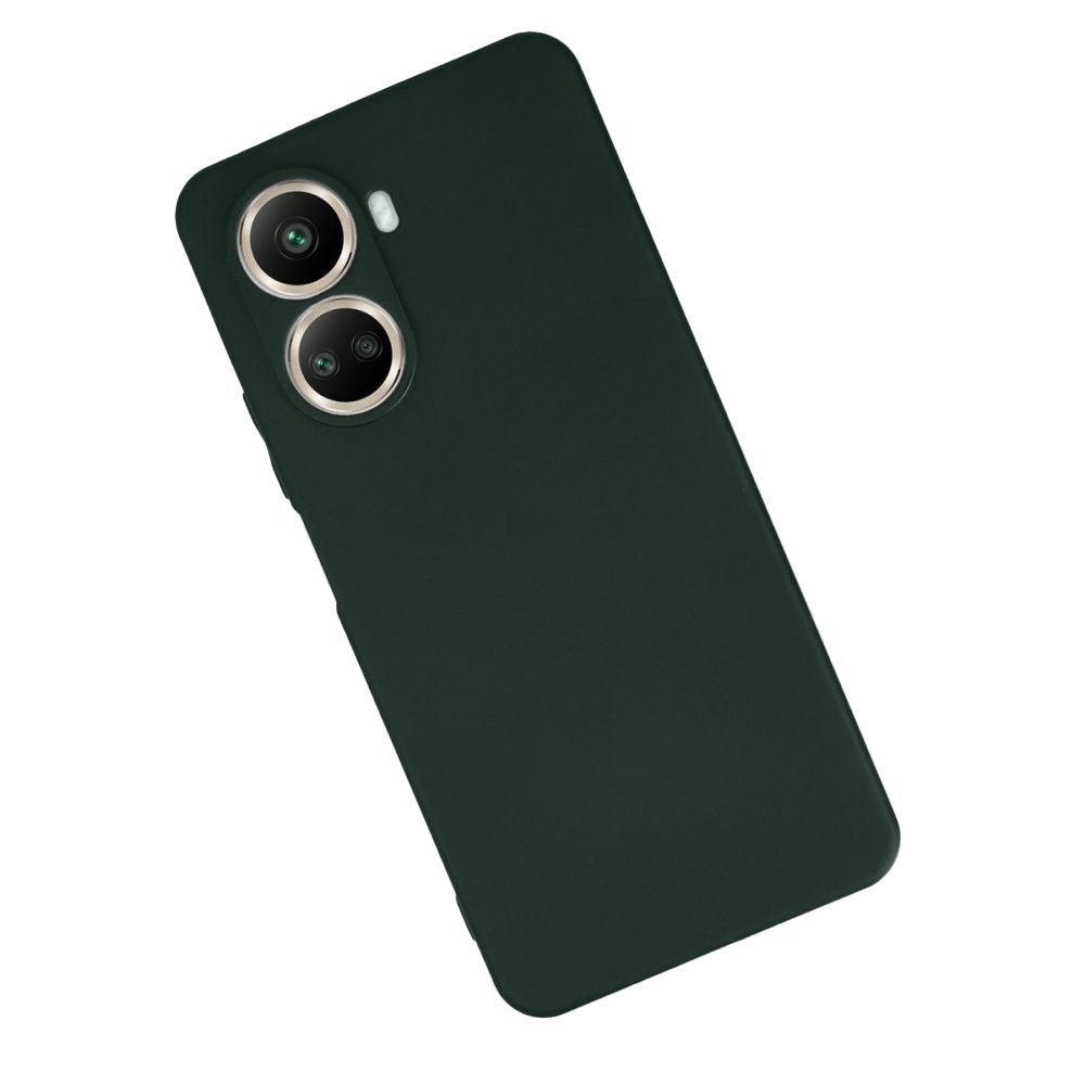 Newface Huawei Nova 10 SE Kılıf First Silikon - Koyu Yeşil