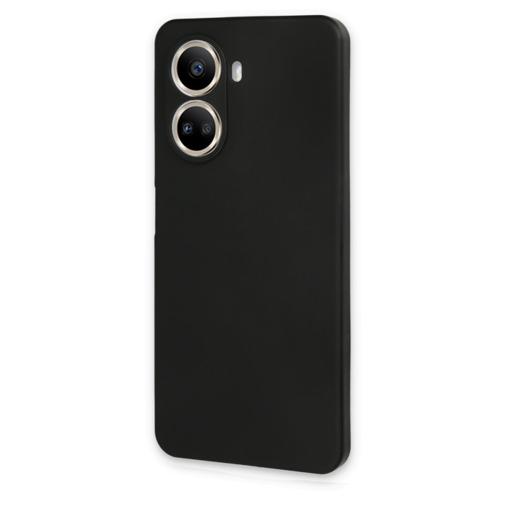 Newface Huawei Nova 10 SE Kılıf First Silikon - Siyah