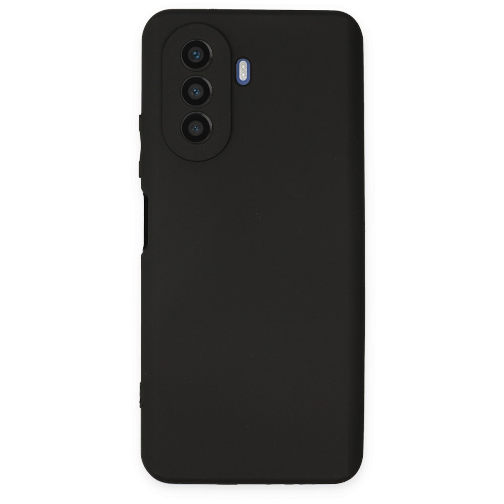 Newface Huawei Nova Y70 Kılıf First Silikon - Siyah