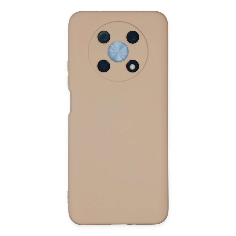 Newface Huawei Nova Y90 Kılıf Nano içi Kadife Silikon - Pudra
