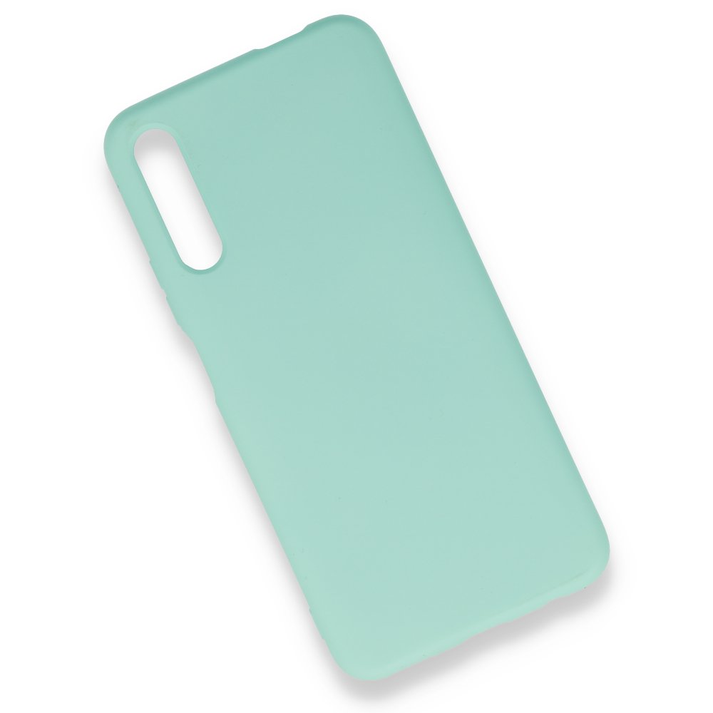 Newface Huawei P Smart Pro / Y9S Kılıf Nano içi Kadife Silikon - Turkuaz