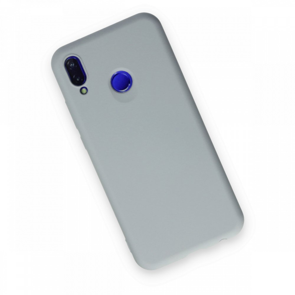 Newface Huawei P20 Lite Kılıf Nano içi Kadife  Silikon - Buz Mavisi