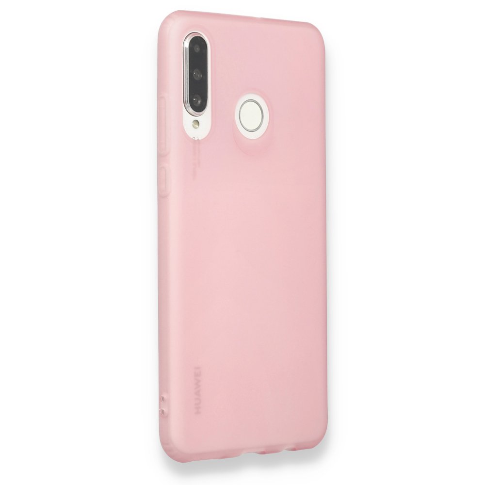 Newface Huawei P30 Lite Kılıf Hopi Silikon - Pembe