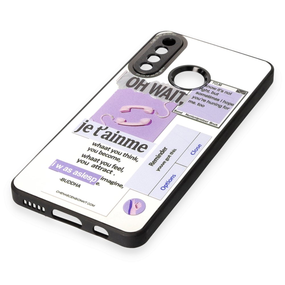 Newface Huawei P30 Lite Kılıf Mirror Desenli Kapak - Mirror - 4